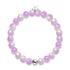 Pétillant Lavande | Bracelet en verre scintillant